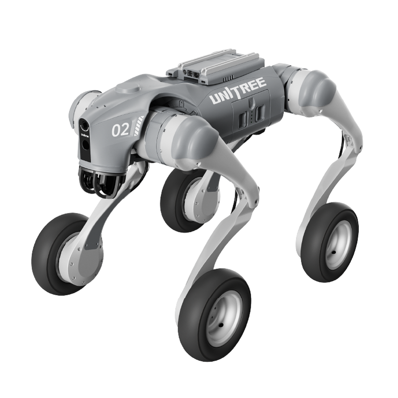 Unitree Go2-W 車輪脚四足歩行ロボット